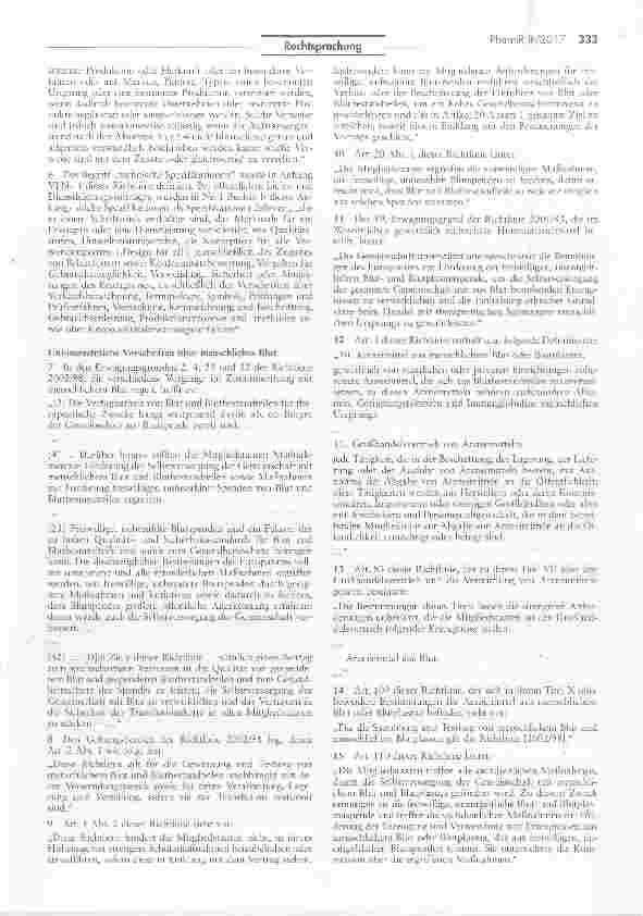 Vorschauseite 2: Verdingungsunterlagen eines öffentlichen Auftrags für aus Plasma gewonnene Arzneimittel