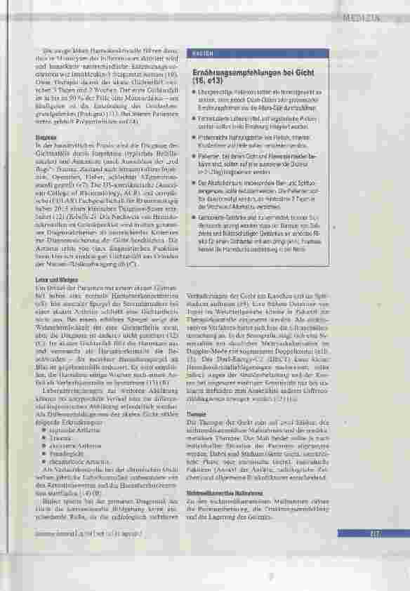 Vorschauseite 3: Therapieoptionen bei Gicht