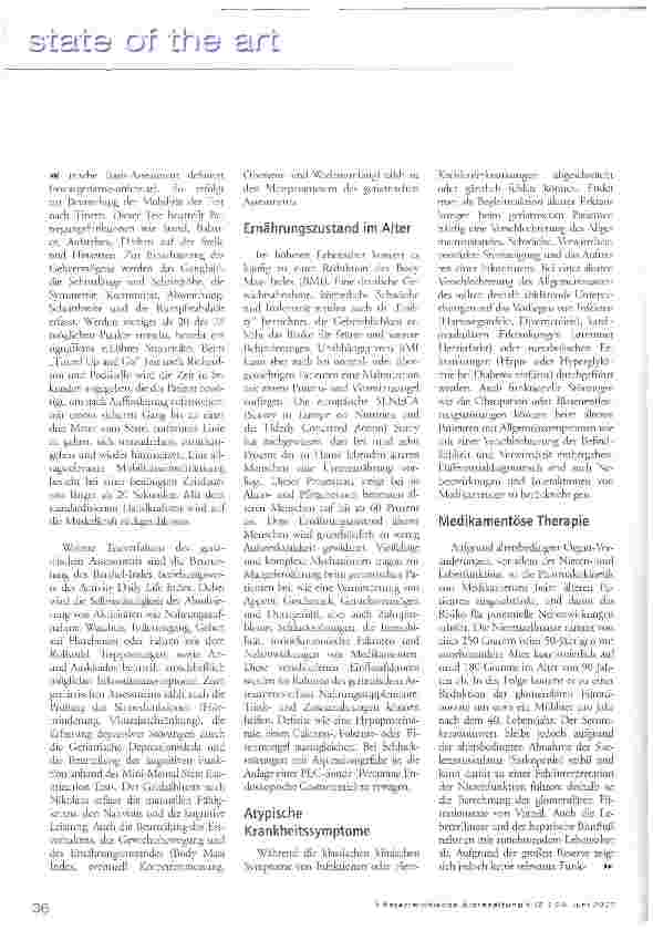 Vorschauseite 3: Der geriatrische Patient