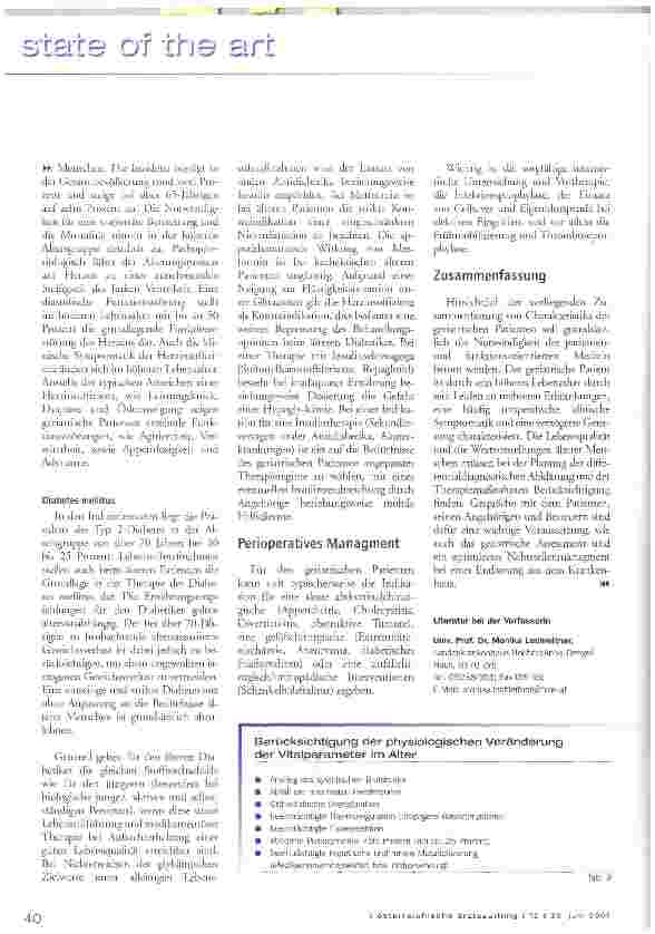 Vorschauseite 5: Der geriatrische Patient