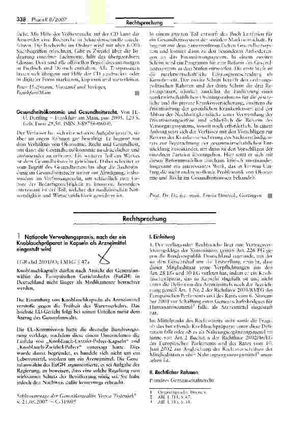 Vorschauseite 4: Ausschreibung und Vergabe von Rabattverträgen -Spezialfragen im Zusammenhang mit dem Abschluss von Rabattverträgen