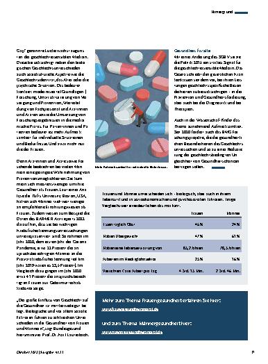 Vorschauseite 2: Geschlechtersensible Medizin: Fokus auf die Unterschiede