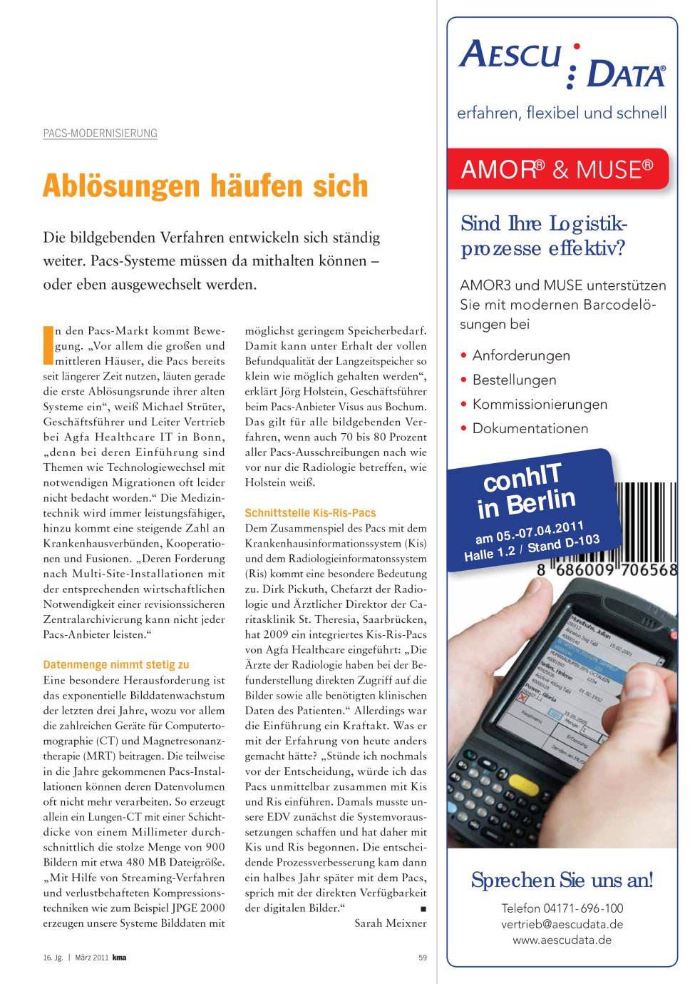 Vorschauseite 1: Ablösungen häufen sich