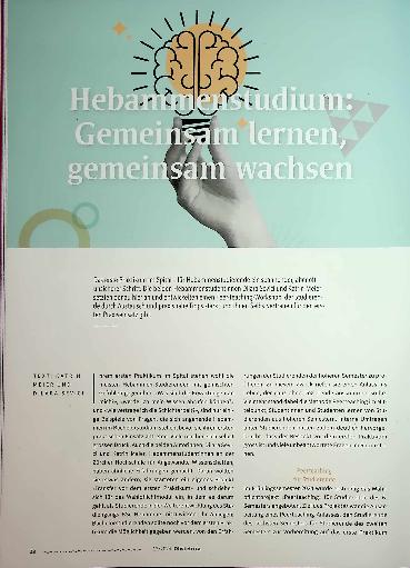 Vorschauseite 1: Hebammenstudium: Gemeinsam lernen, gemeinsam wachsen