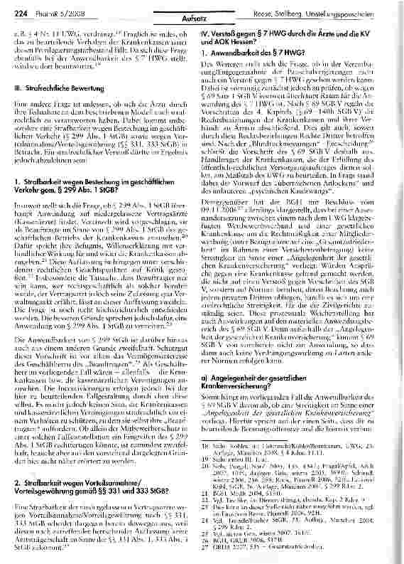 Vorschauseite 4: Zur rechtlichen Bewertung von Umstellungspauschalen