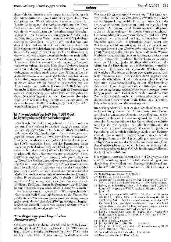 Vorschauseite 5: Zur rechtlichen Bewertung von Umstellungspauschalen