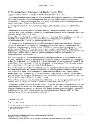 Vorschauseite 3: 33 Jahre BtPrax: Vieles bewirkt – Vieles bleibt zu tun