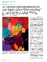 Vorschauseite 1: „Ich versuche, mich irgendwie durchzuschlagen, schon mein Leben lang.“