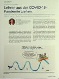 Vorschauseite 1: Lehren aus der COVID-19-Pandemie ziehen