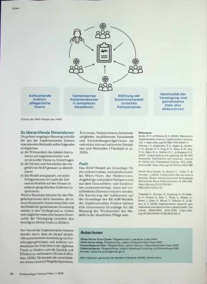 Vorschauseite 3: Interprofessionelle Mikroteams in der Spitex