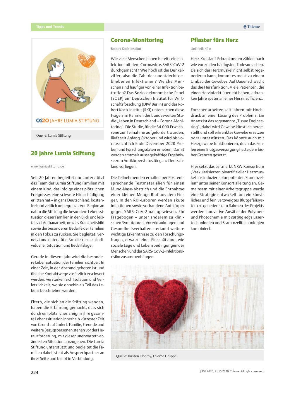 Vorschauseite 1: Tipps und Trends