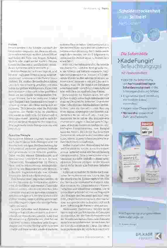 Vorschauseite 4: Genital Senkung und ihre Behandlung