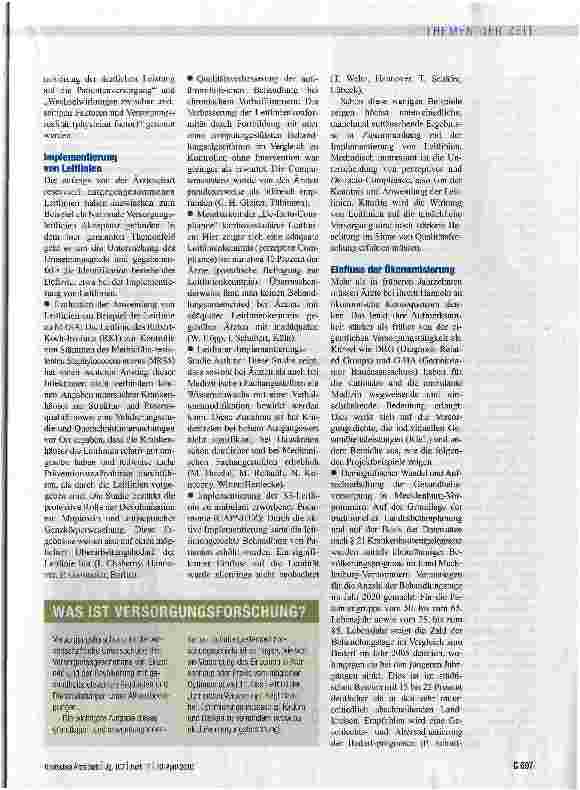 Vorschauseite 2: Richtungsweisende Förderinitiative