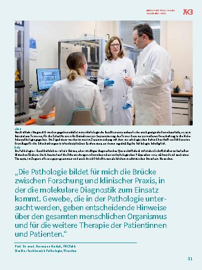 Vorschauseite 2: Exakte Diagnosen für lebensrettende Therapien