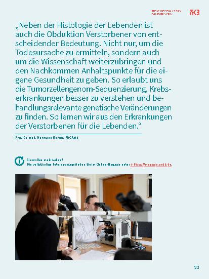 Vorschauseite 4: Exakte Diagnosen für lebensrettende Therapien