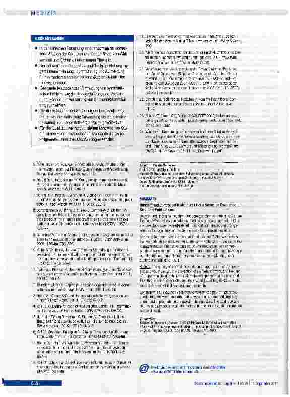 Vorschauseite 6: Randomisierte kontrollierte Studien