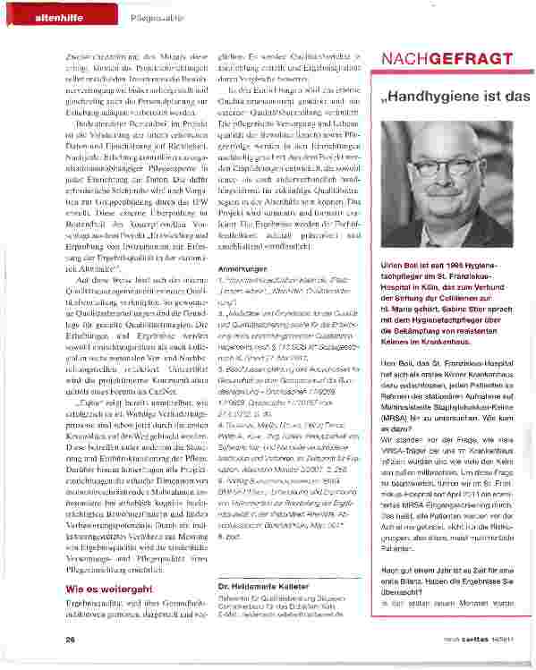 Vorschauseite 4: Das bewerten, was beim Bewohner ankommt