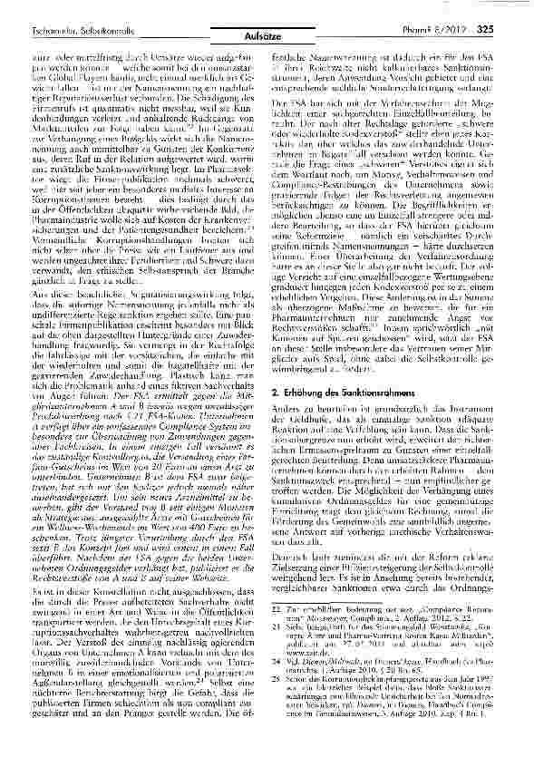Vorschauseite 4: Die Verbandssanktion als Instrument der Selbstkontrolle in der Pharmaindustrie