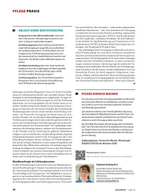 Vorschauseite 3: Zertifizierte Wundversorgung im Krankenhaus