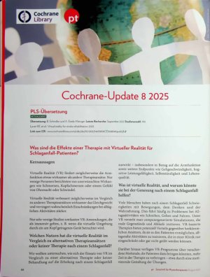 Vorschauseite 1: PubMed-Update 8 2025