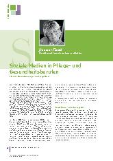 Vorschauseite 1: Soziale Medien in Pflegeund Gesundheitsberufen