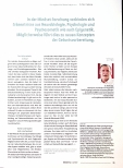 Vorschauseite 1: In der Mindset-Forschung verbinden sich Erkenntnisse aus Neurobiologie, Psychologie und Psychosomatik sowie Epigenetik. Möglicherweise führt dies zu neuen Konzepten der Geburtsvor…