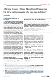 Vorschauseite 1: "Making it easy – Open Educational Resources für Informationsspezialistinnen/spezialisten"
