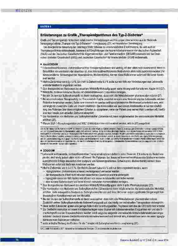 Vorschauseite 6: Therapie des Diabetes mellitus Typ 2