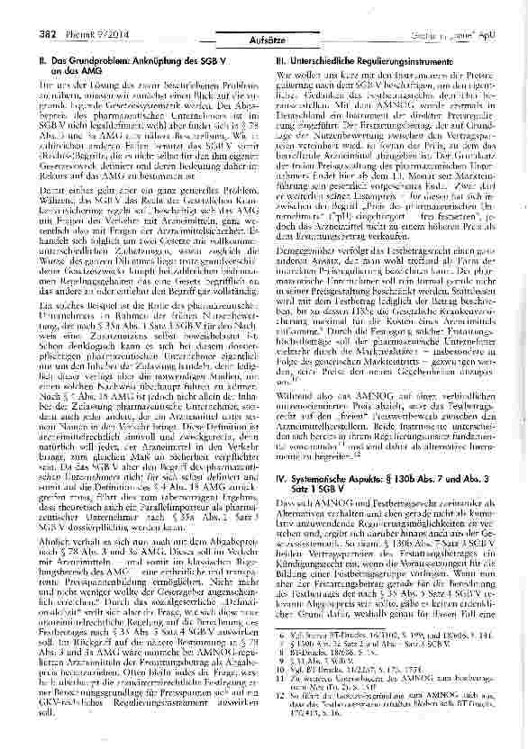Vorschauseite 2: Unerwünschte Nebenwirkungen - der „neue ApU