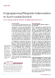 Vorschauseite 1: Eingruppierung Pflegender insbesondere im kommunalen Bereich