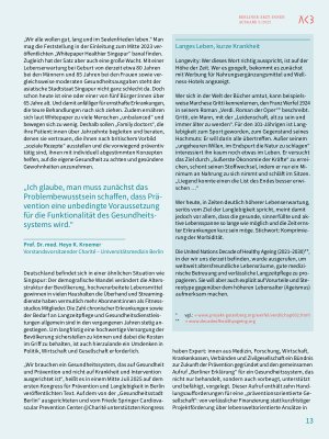 Vorschauseite 2: Zuvorkommende Medizin