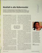 Vorschauseite 1: Rückfall in alte Rollenmuster