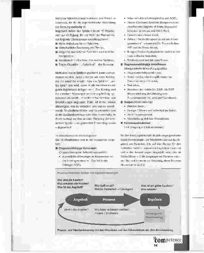 Vorschauseite 2: Qualität messen im Spital: Wie, warum, seit wann?