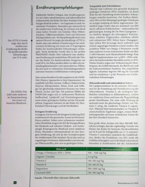 Vorschauseite 3: Wohl bekommt's Ernährung bei Herz-Kreislauf-Erkrankungen