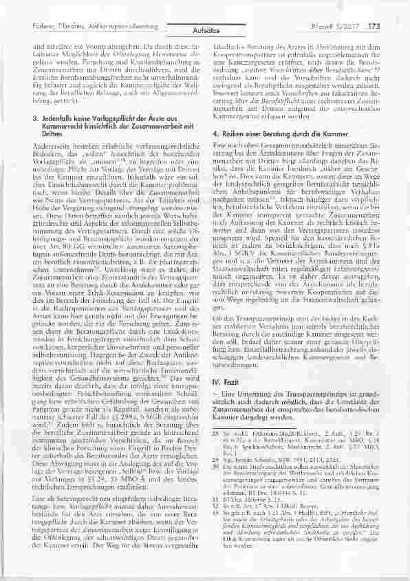 Vorschauseite 5: Antikorruptions-Beratung als Kammeraufgabe?