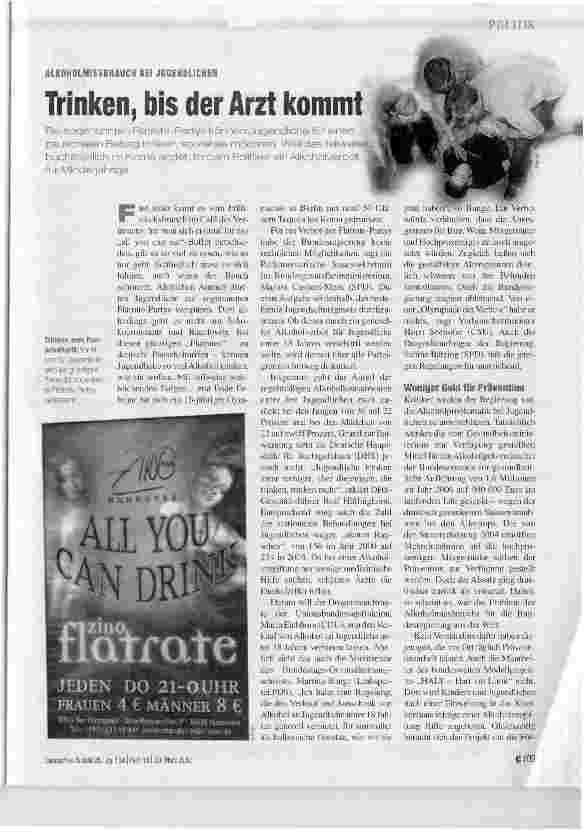 Vorschauseite 1: Trinken, bis der Arzt kommt