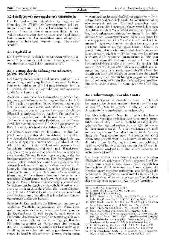 Vorschauseite 6: Ausschreibungspflicht der gesetzlichen Krankenkassen oberhalb der Schwellenwerte