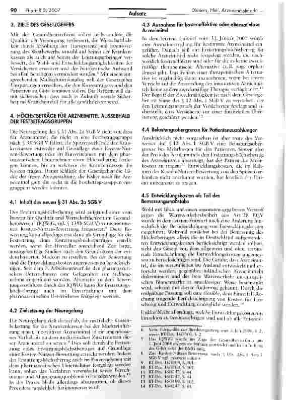 Vorschauseite 2: Das GKV-Wettbewerbsstärkungsgesetz - Stärkung oder Einschränkung des Wettbewerbs im Arzneimittelmarkt? (Teil 1)