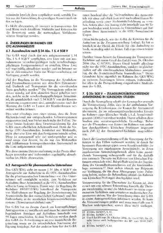 Vorschauseite 4: Das GKV-Wettbewerbsstärkungsgesetz - Stärkung oder Einschränkung des Wettbewerbs im Arzneimittelmarkt? (Teil 1)