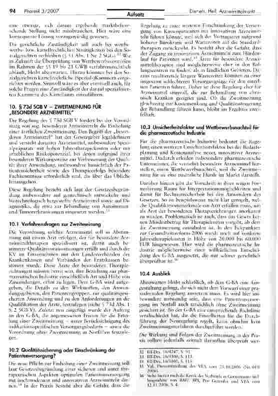 Vorschauseite 6: Das GKV-Wettbewerbsstärkungsgesetz - Stärkung oder Einschränkung des Wettbewerbs im Arzneimittelmarkt? (Teil 1)