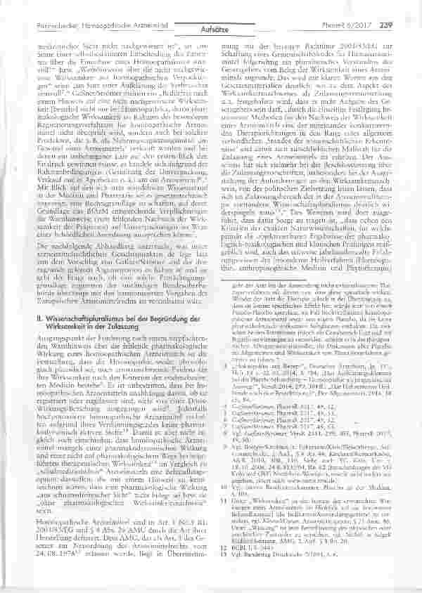Vorschauseite 2: Keine verpflichtenden Warnhinweise für homöopathische Arzneimittelarzneimittelrechtliche Grenzen der Homöopathiekritik