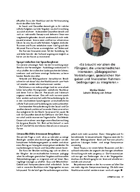 Vorschauseite 2: Die Kunst, neue Berufe zu entwickeln
