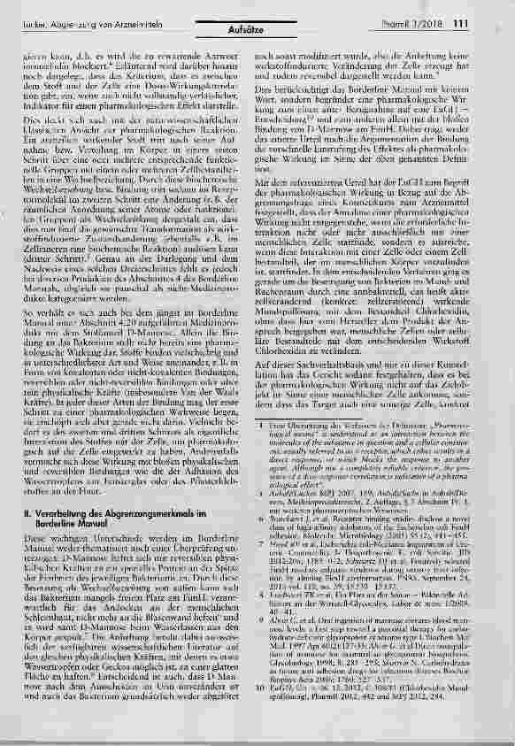 Vorschauseite 3: Abgrenzung von Arzneimitteln zu Medizinprodukten im Lichte des Borderline Manuals am Beispiel der Substanz „D-Mannose