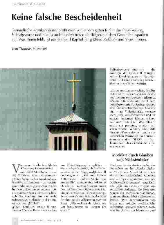 Vorschauseite 1: Keine falsche Bescheidenheit