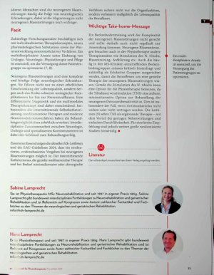 Vorschauseite 4: Schwache Blase, starke Nerven Diagnostik und Therapie bei neurogenen Blasenstörungen