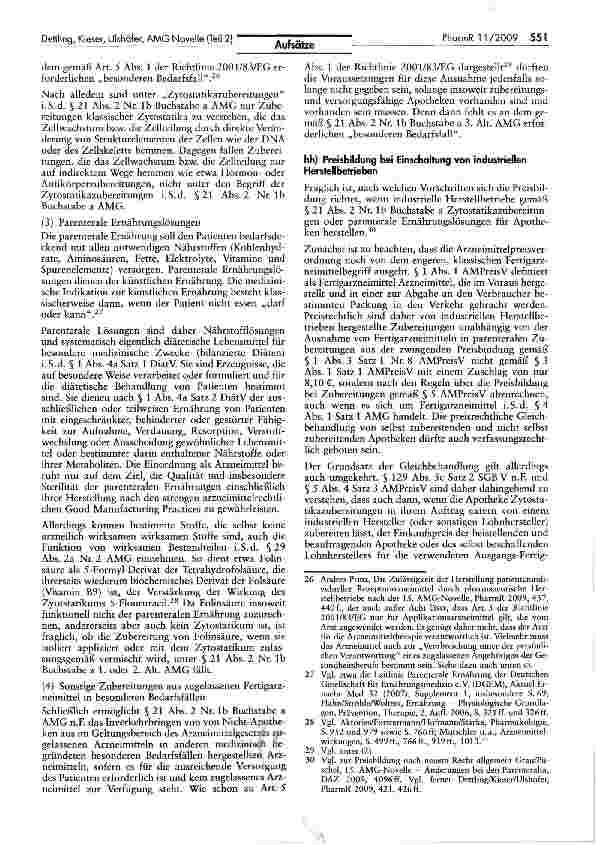 Vorschauseite 6: Zylostatikaversorgung nach der AMG-Novelle (Teil 2)