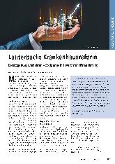 Vorschauseite 1: Lauterbachs Krankenhausreform: Gesetzgebungsverfahren - Stolperstein Investitionsfinanzierung