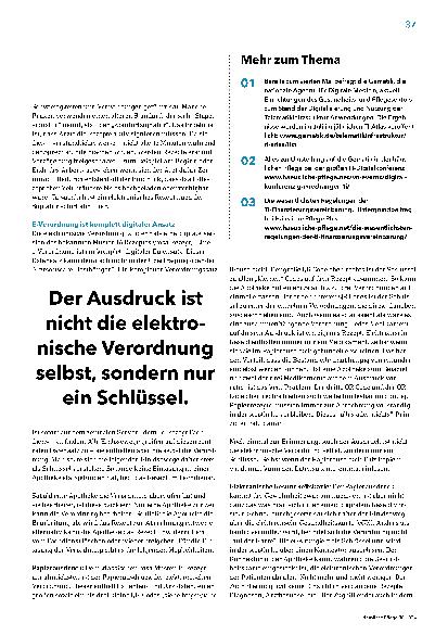 Vorschauseite 2: Weg mit dem Papier.