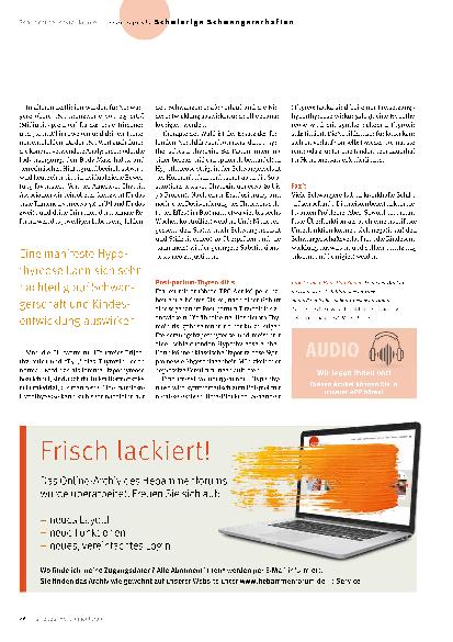 Vorschauseite 5: Schwanger mit Schilddrüsenerkrankungen