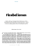 Vorschauseite 1: Flexibel lernen